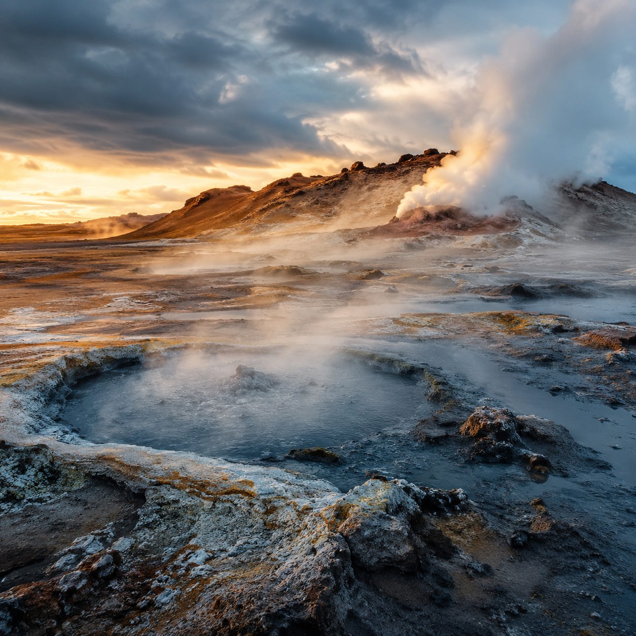 Geothermal hot springs